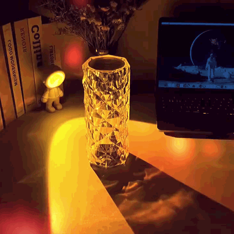 Rose Light Crystal Table Lamp — Gear Elevation