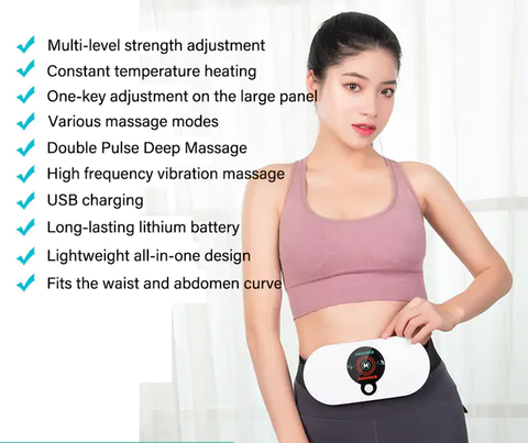 Stomach Lipo Burn Fat Machine - Electric Slimming Belt, Waist Massager ...
