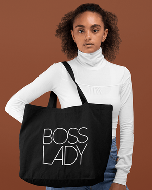 boss lady tote bag