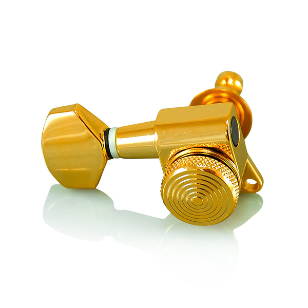Vanson V07sp Locking Gold Left Handed Tuners Machine Heads For Strat