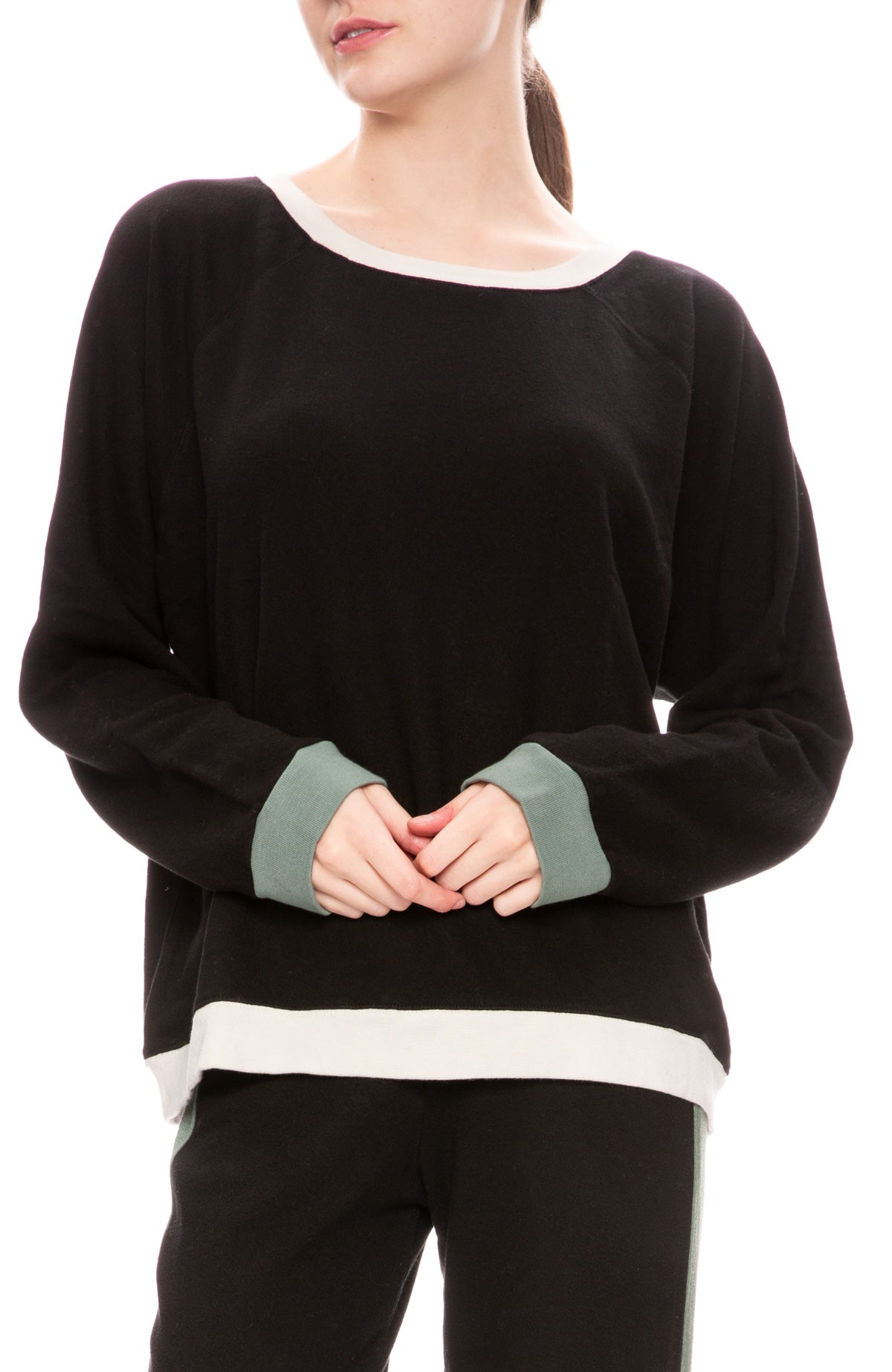 monrow raglan sweatshirt