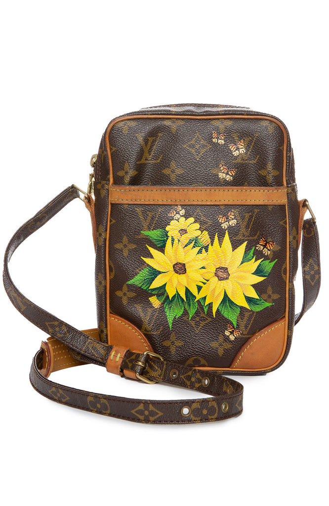 New Vintage LV Danube Hand Painted Crossbody Bag at Ron Herman