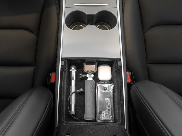 Tesla Model Y & 3 Center Console (Gen 2.0) Tray Organizer for USB