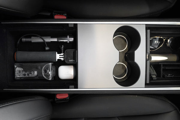 Tesla Model 3 & Y Armrest Storage Organizer – TESLARATI Marketplace