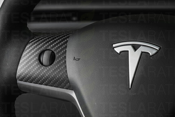 Tesla Model 3 & Y Carbon Fiber Turn Signal and Wiper Stalk Covers –  TESLARATI Marketplace
