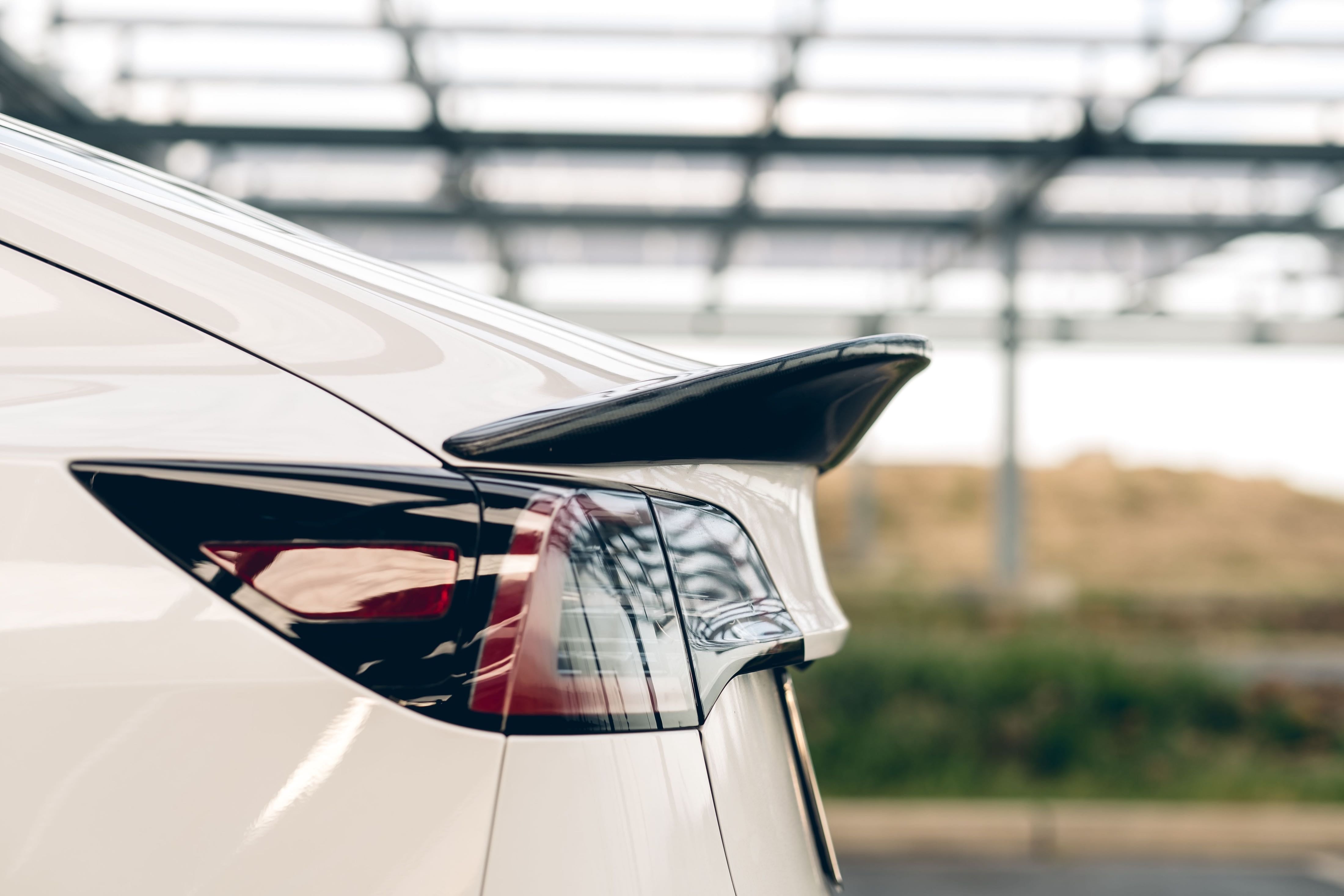 Tesla Model 3 Carbon Fiber Rear Spoiler (Laguna Seca Edition