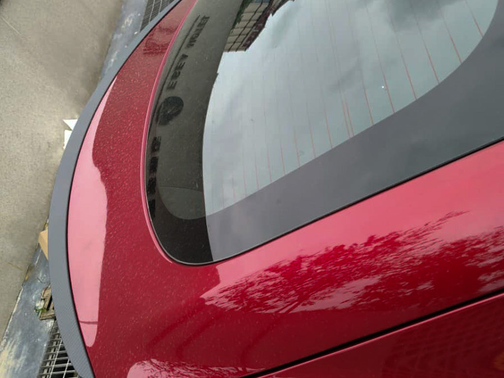 Tesla Model Y Genuine Carbon Fiber Rear Spoiler (OEM Style)