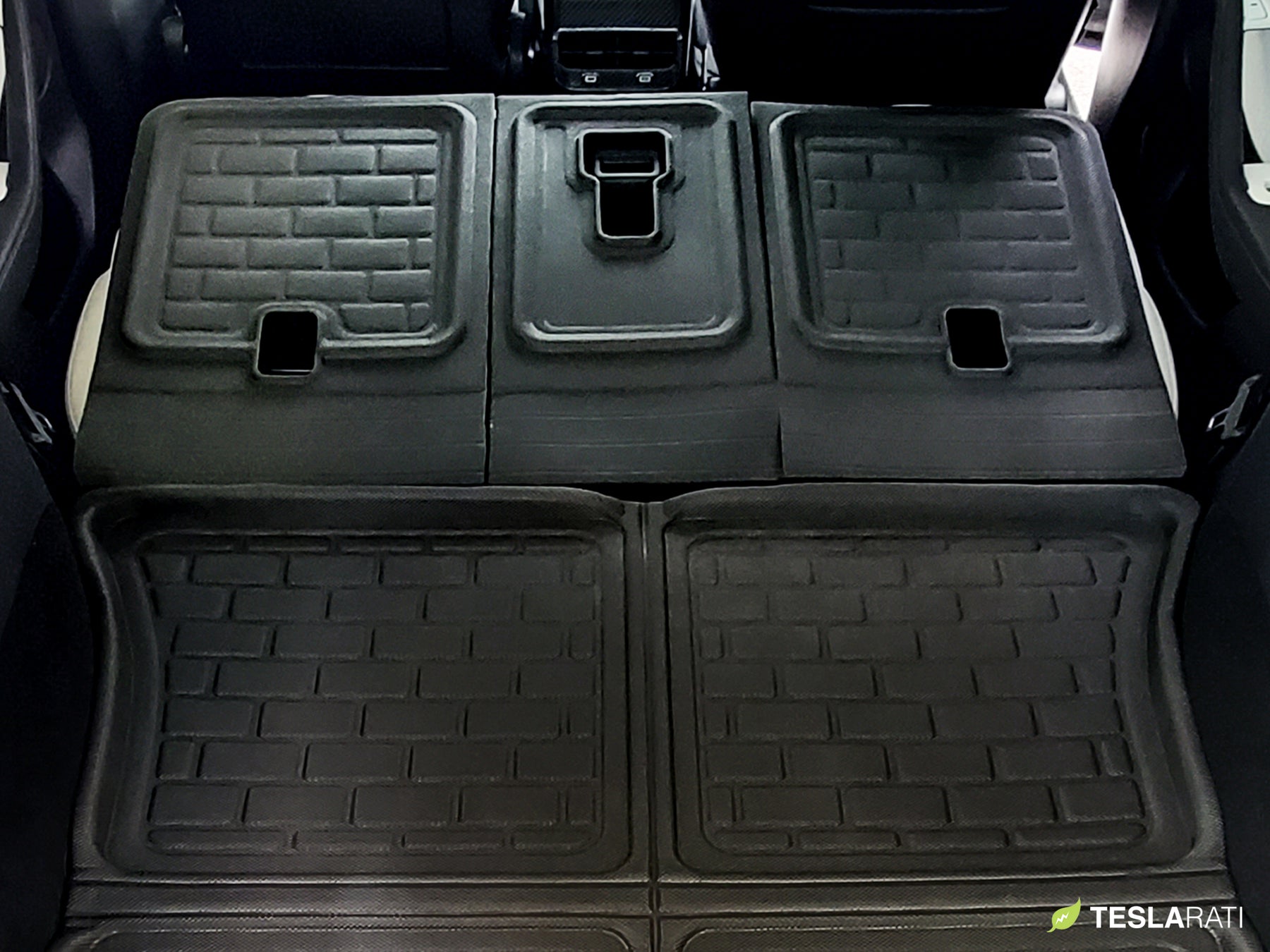 Model Y MAXpider 3D KAGU Rear Cargo & Front Trunk Liner Mats