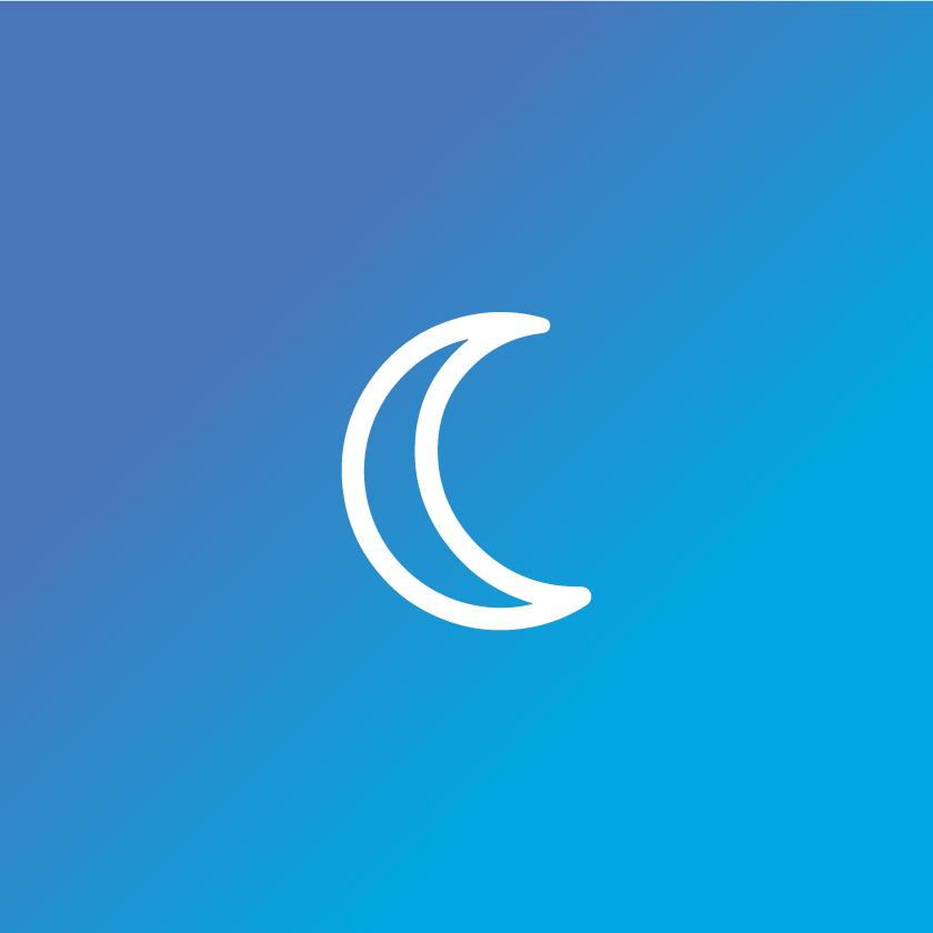 Supports healthy sleep icon