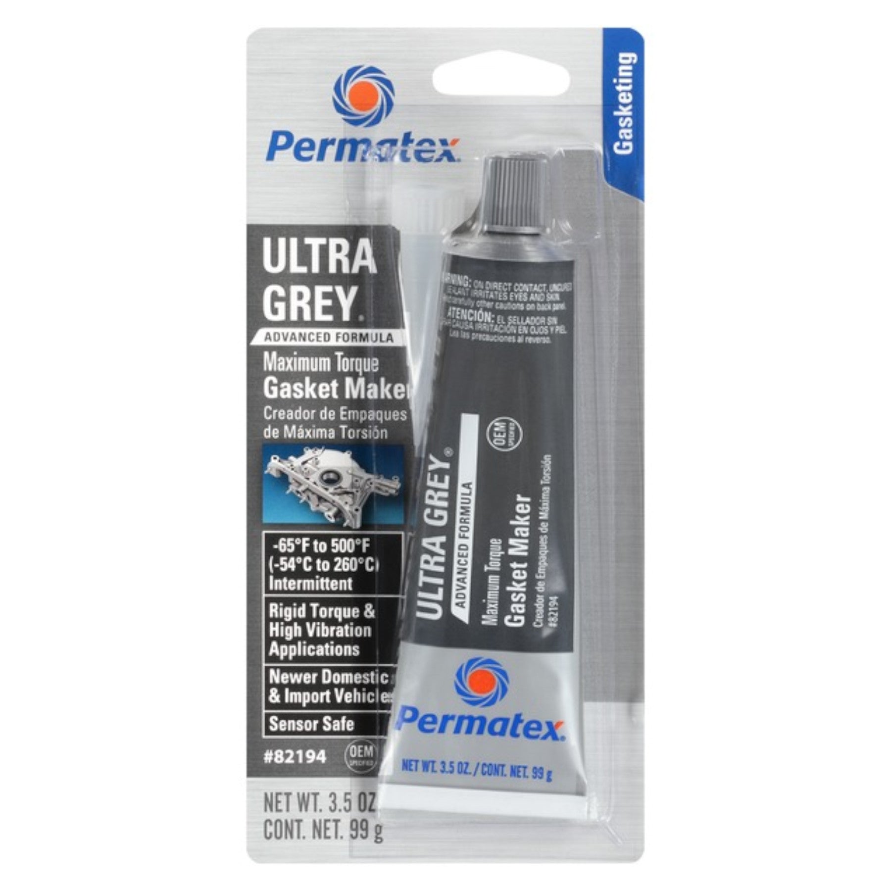 Permatex Ultra Black Silicone (82180) - Tire Supply Network