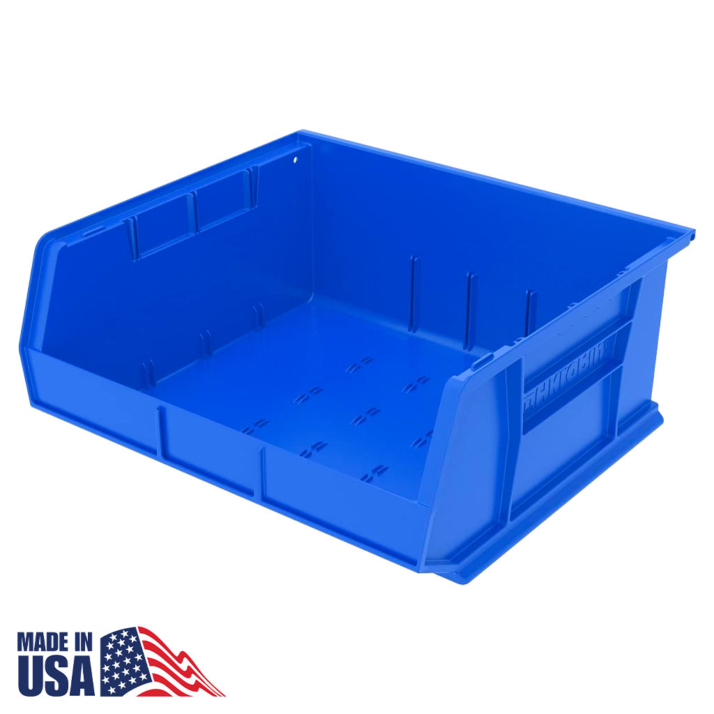 Used Akro-Mils AkroBin Stackable Plastic Bins - 30240