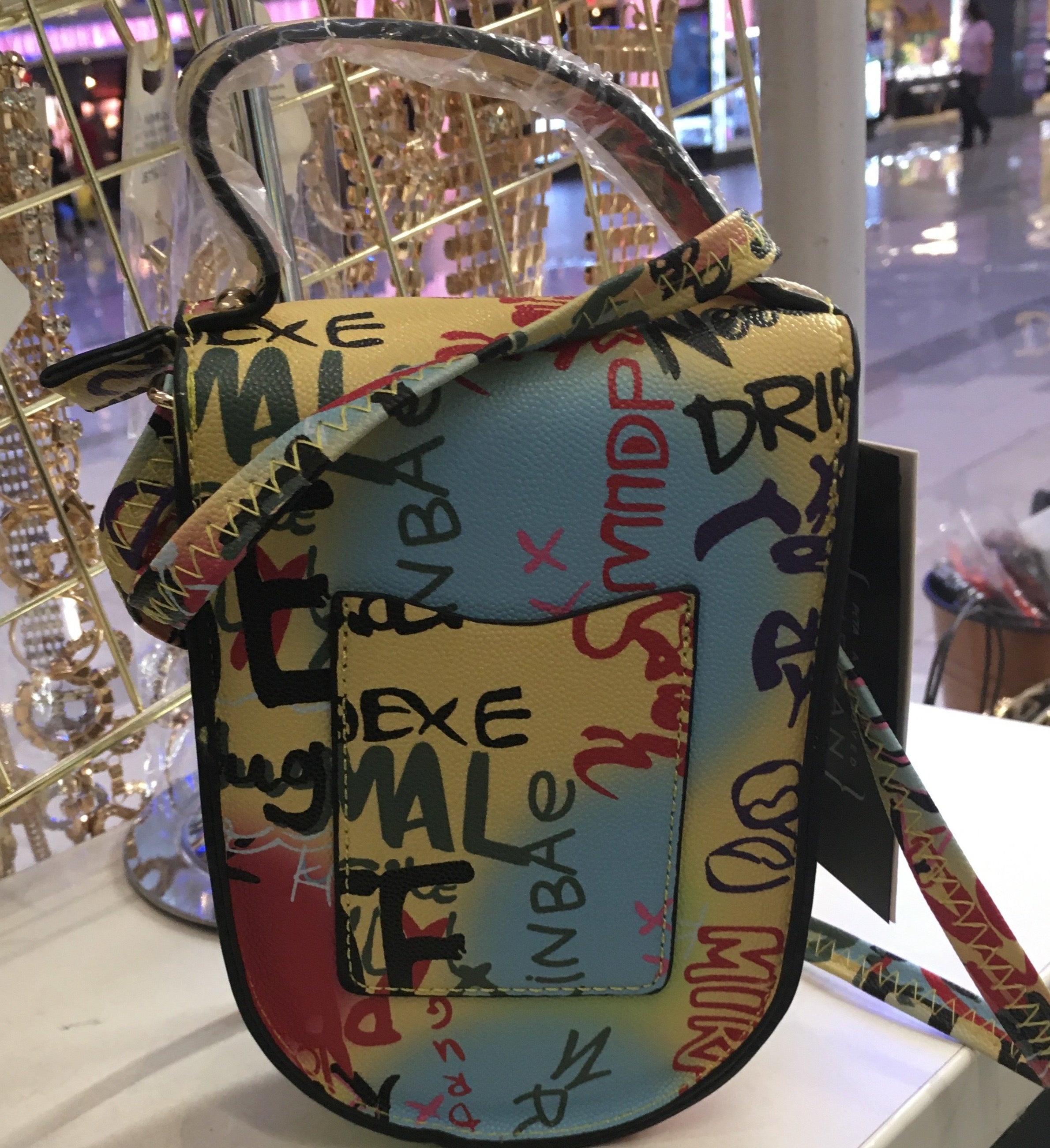 gucci graffiti bag