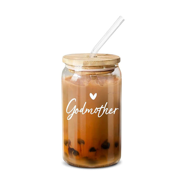 GODMOTHER - 16 OZ COFFEE GLASS