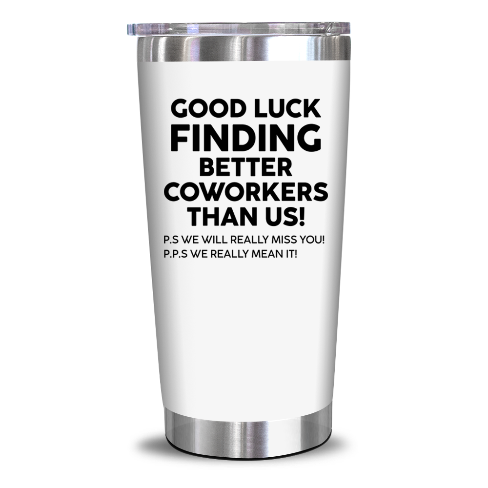 Quitter - Retirement Gifts For Men Women - 20 Oz Tumbler