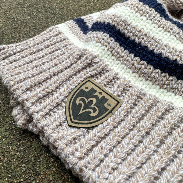Scholastica Cuff Old College of – Saints Ribbed St. The with Shop 2022 Beanie Pom School Legacy