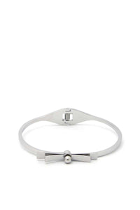 Stainless Steel Bow Knot Bangle