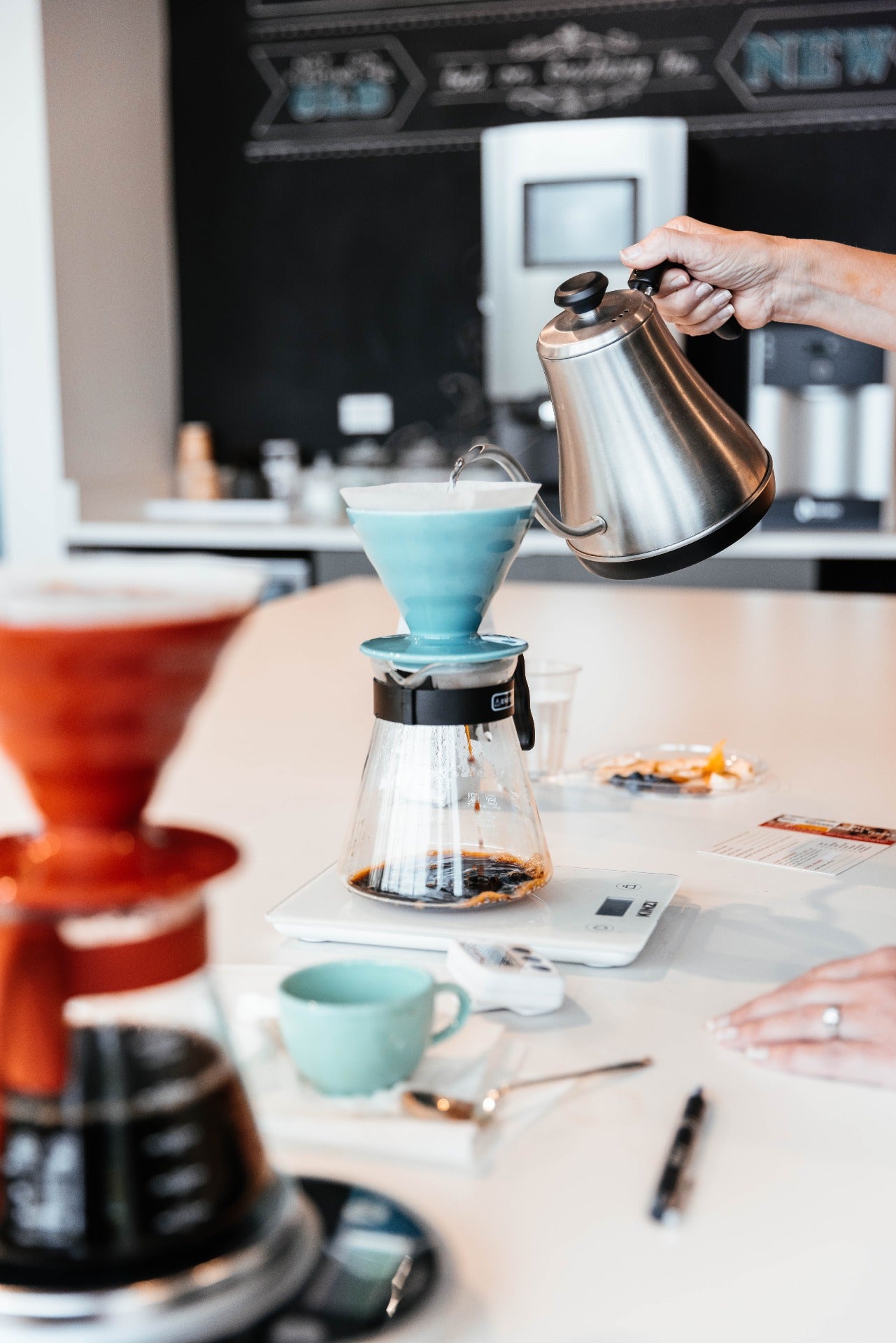 V60 Pour Over Coffee Glass Pot | Mo Java Cafe