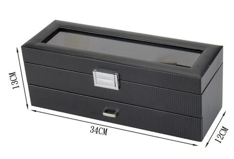 watch jewelry storage box carbon fiber singapore