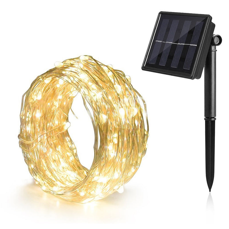 10 solar fairy lights