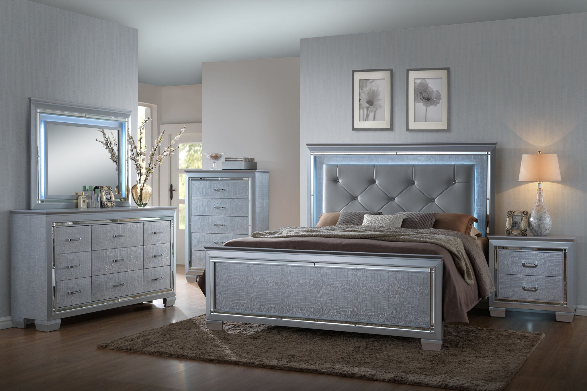 Lillian Bedroom Set La Sierra Furniture