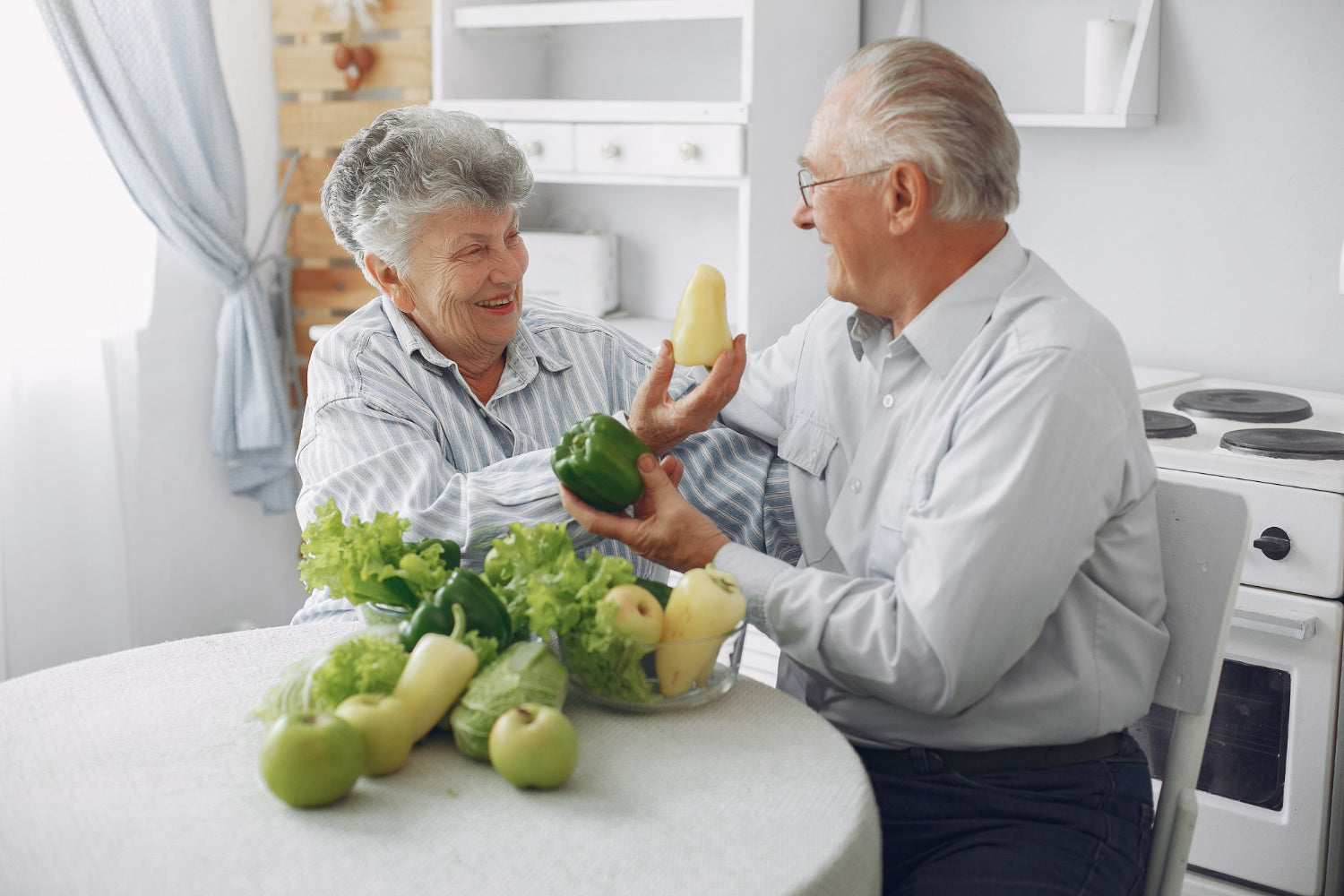 Senior fiber-filled diet