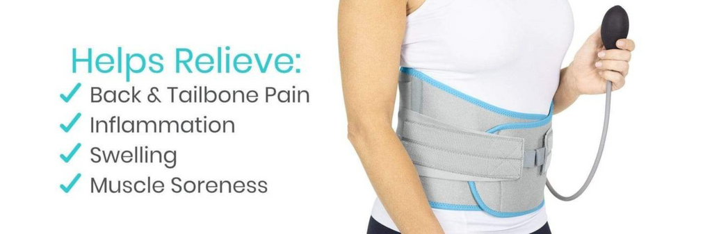 Vive Back Compression Ice Wrap - sold by Dansons Medical -  Back Compression Ice Wrap manufactured by Vive Health