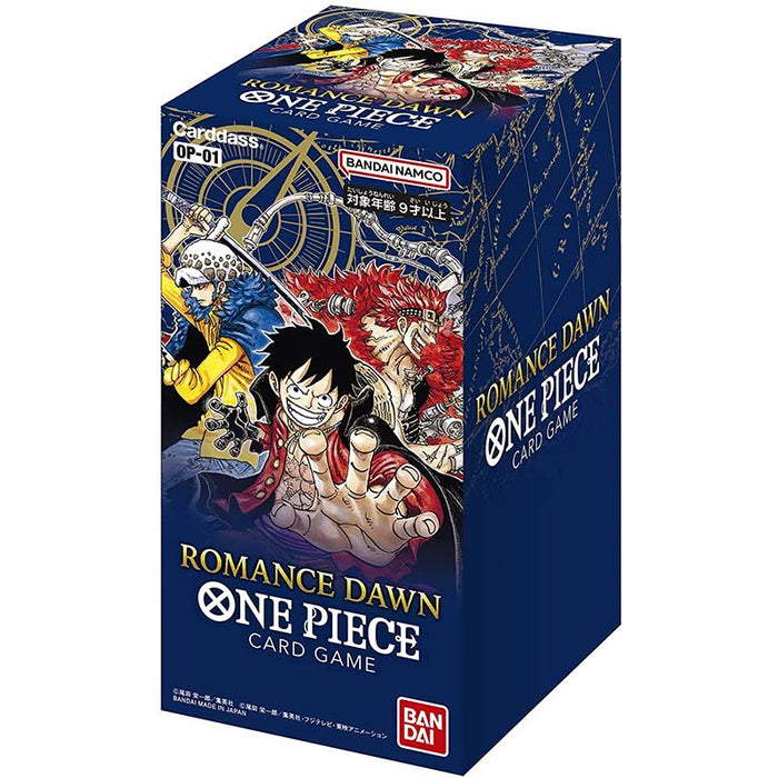 BANDAI One Piece Card Game Romance Dawn OP01 Booster BOX JAPAN OFFICI