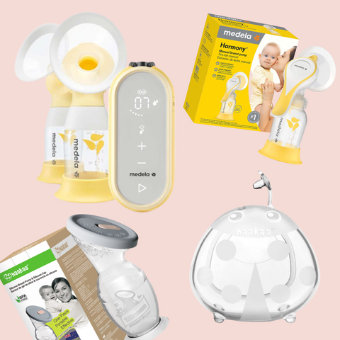 Back up breast pumps: Medela Freestyle Flex, Manual pump, Haakaa gentle milk collectors Amazon Prime Day deals for pumping moms Oct. 2022