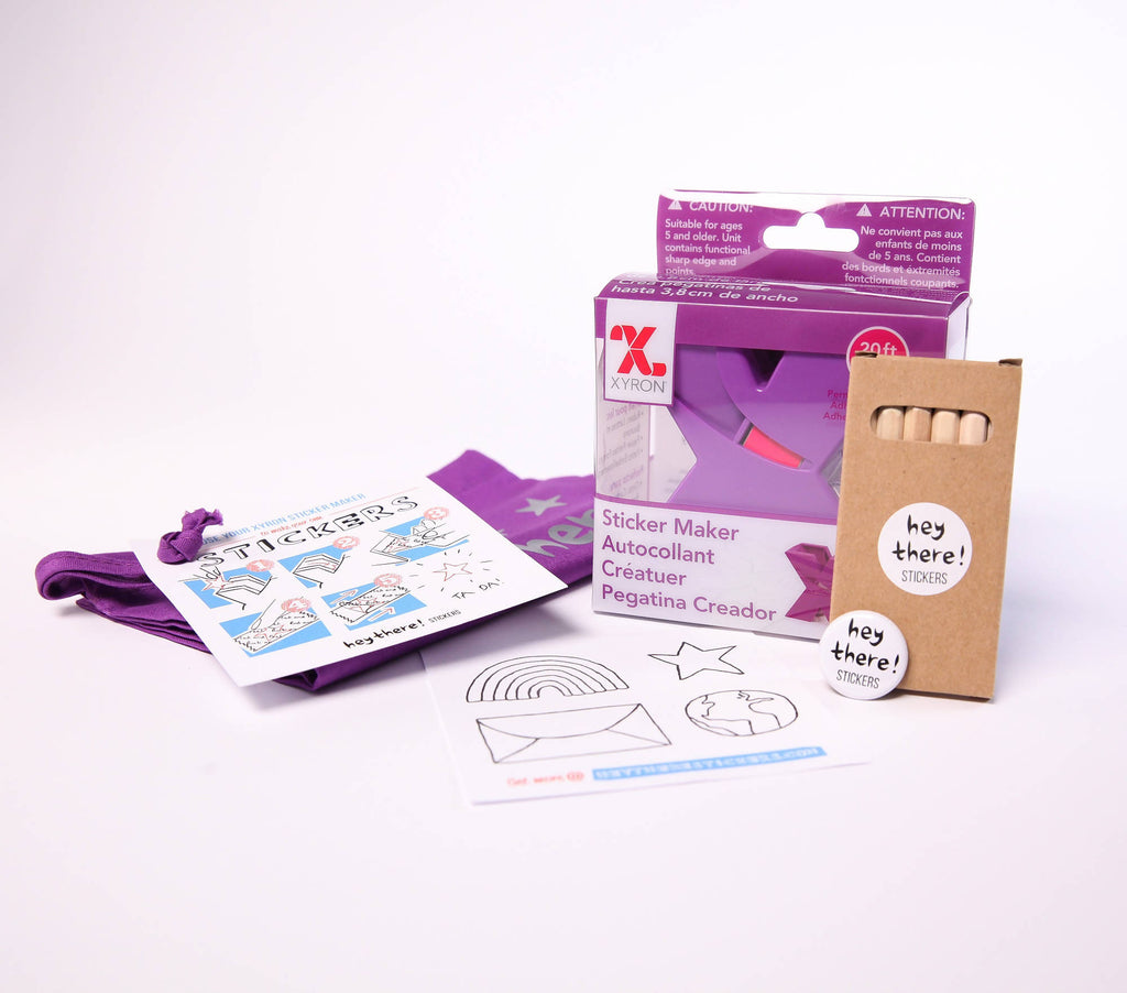 Purple Sticker Maker Kit