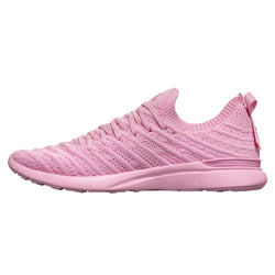 pink sports shoes