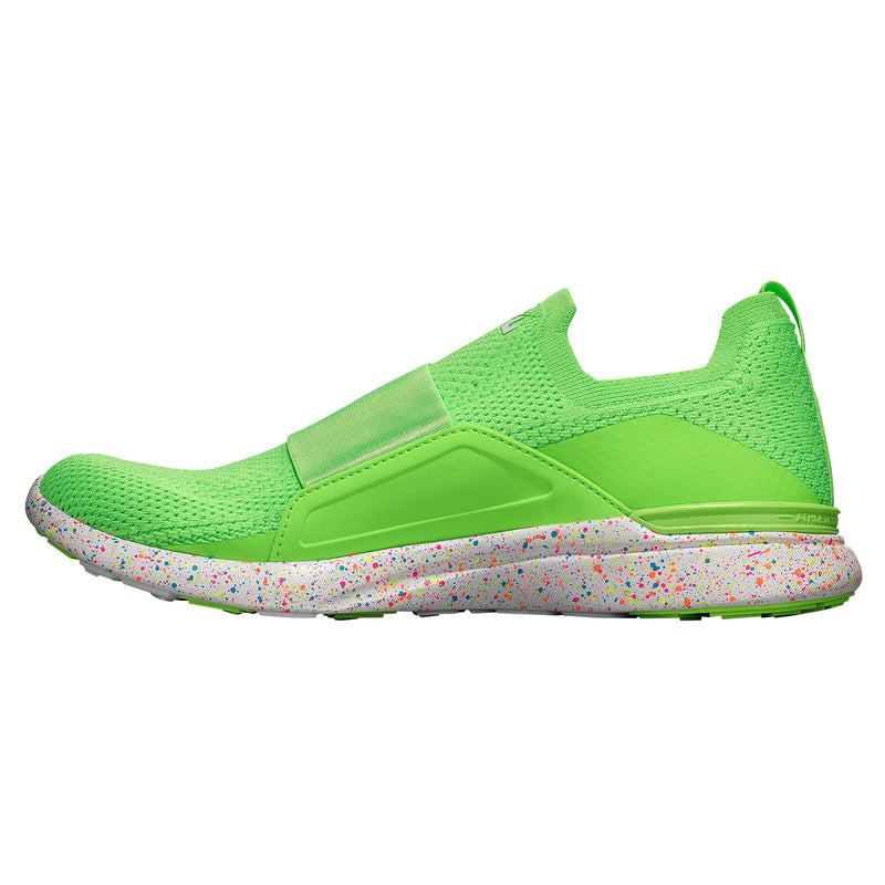 shoes neon green