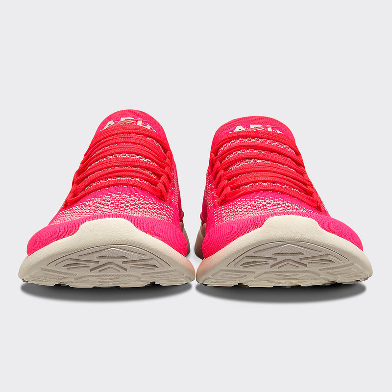 magenta tennis shoes