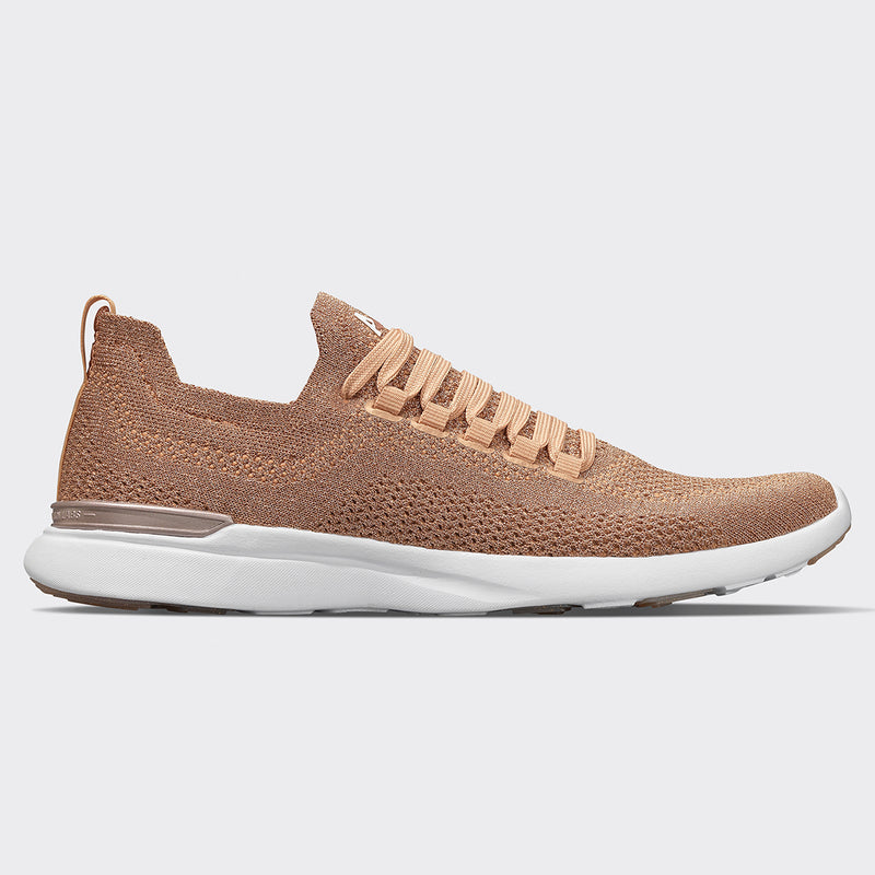 rose gold training shoes