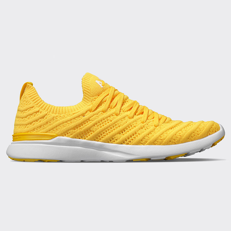 yellow running shoes womens
