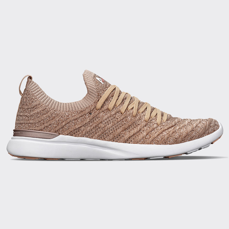 womens rose gold running shoes