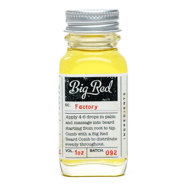 Big Red Beard Oil - Factory