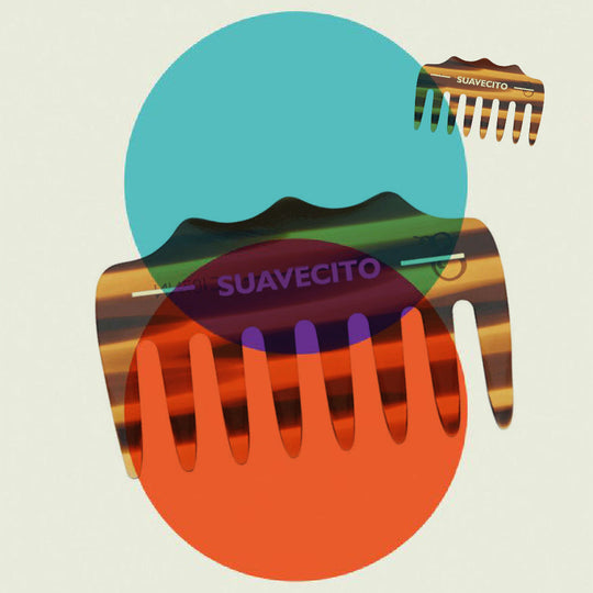 Suavecito - Deluxe Rake Pocket Comb, Amber Image 1