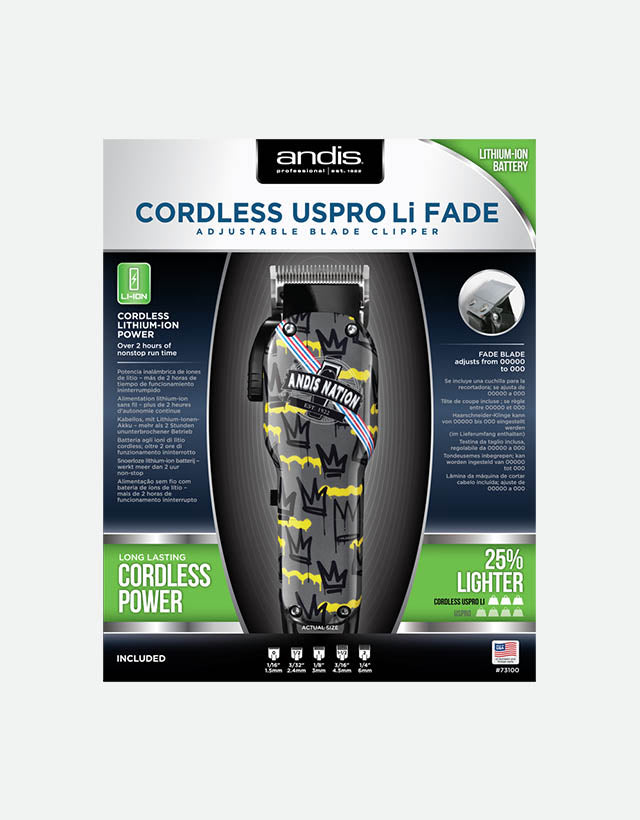 andis cordless envy li andis nation adjustable blade clipper