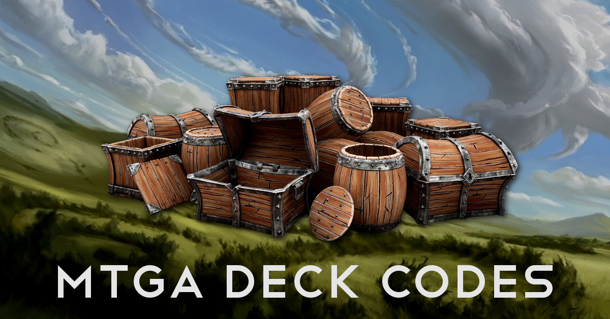 MTGA DECK CODES GUIDE Gray Viking Games