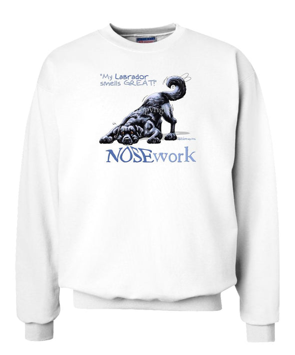 Labrador Retriever  Black - Nosework - Sweatshirt