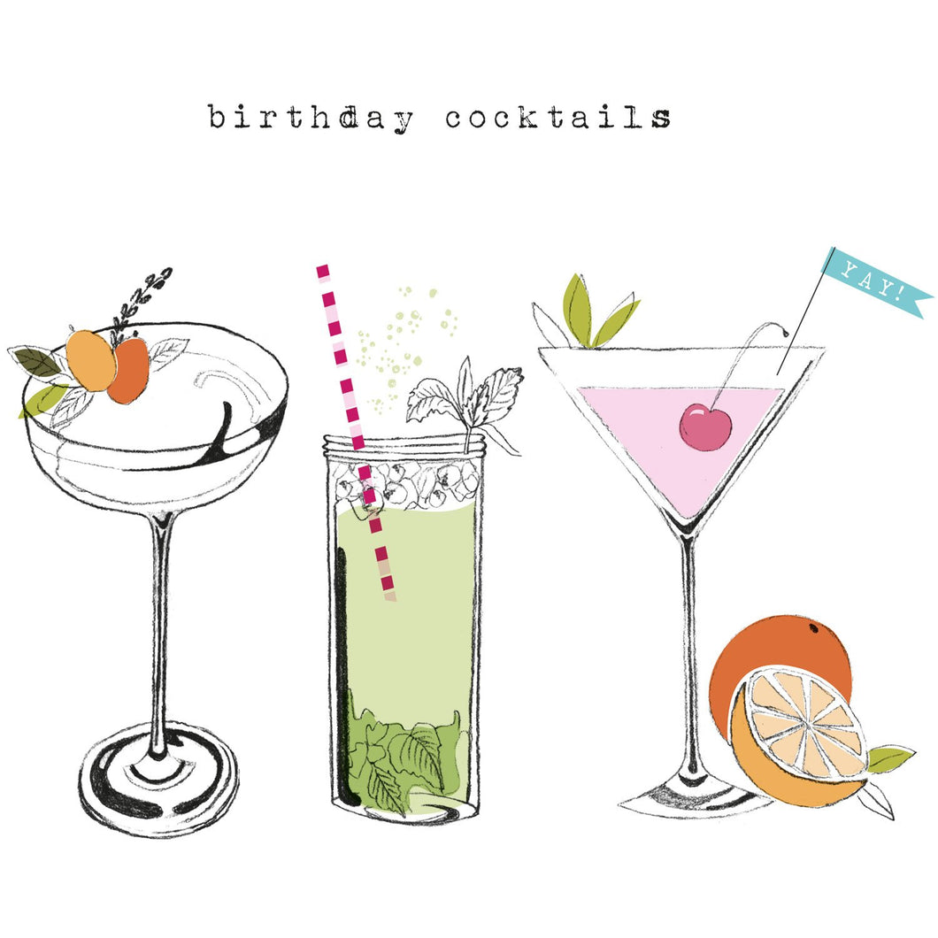 Birthday Cocktails – Milkwood Art Licensing