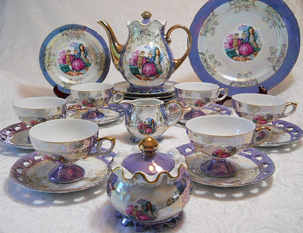 musical tea set