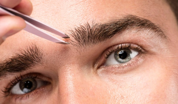 tools for grooming mens eyebrows