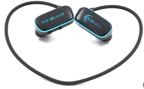 Blue Voice Waterproof MP3 Player