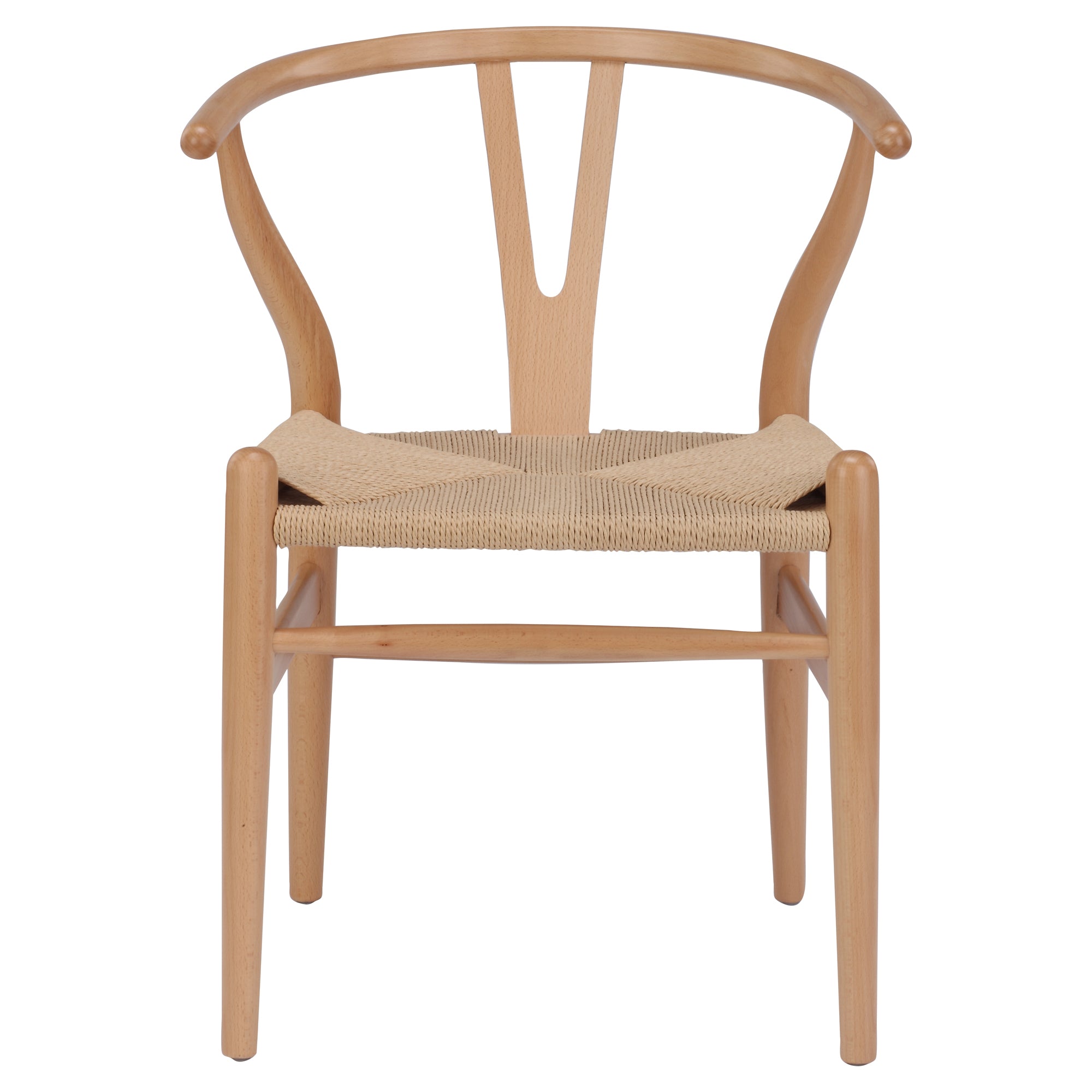 WISHBONE CHAIR - NATURAL - Village Stores