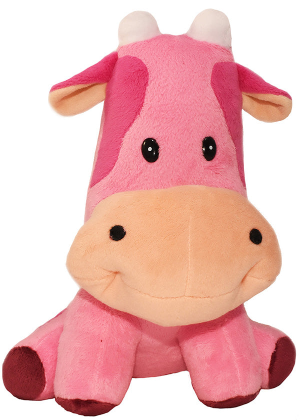 pink cow stuffed animal