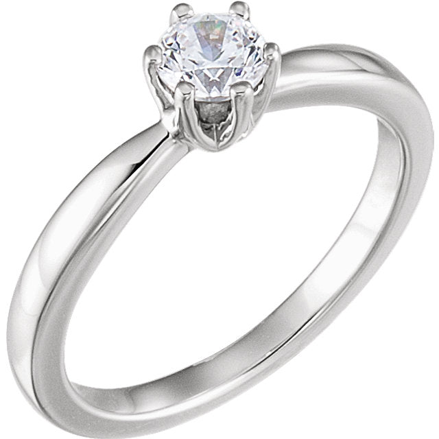 Diamond Solitaire Engagement Ring