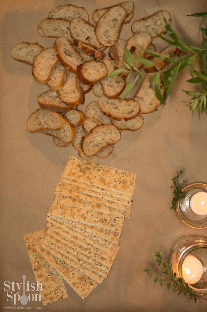 Ladies Night Bread and Crackers