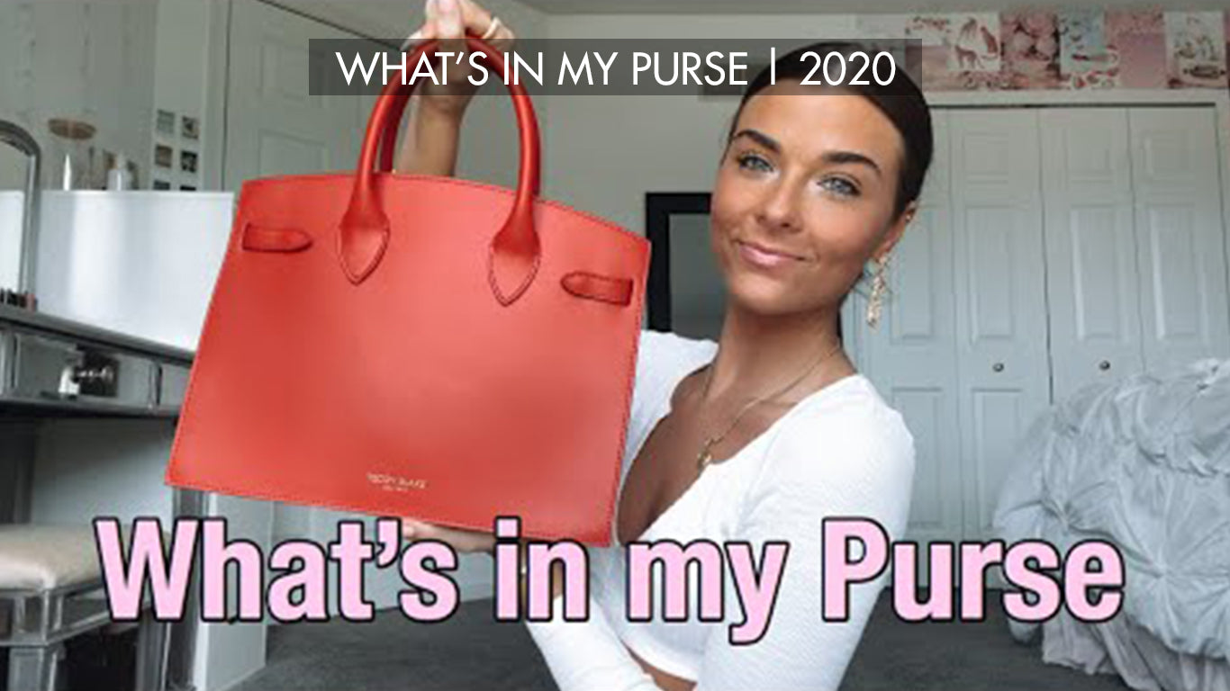 PREPPY WHAT'S IN MY PURSE? MY TEDDY BLAKE NEW YORK HANDBAG (FALL