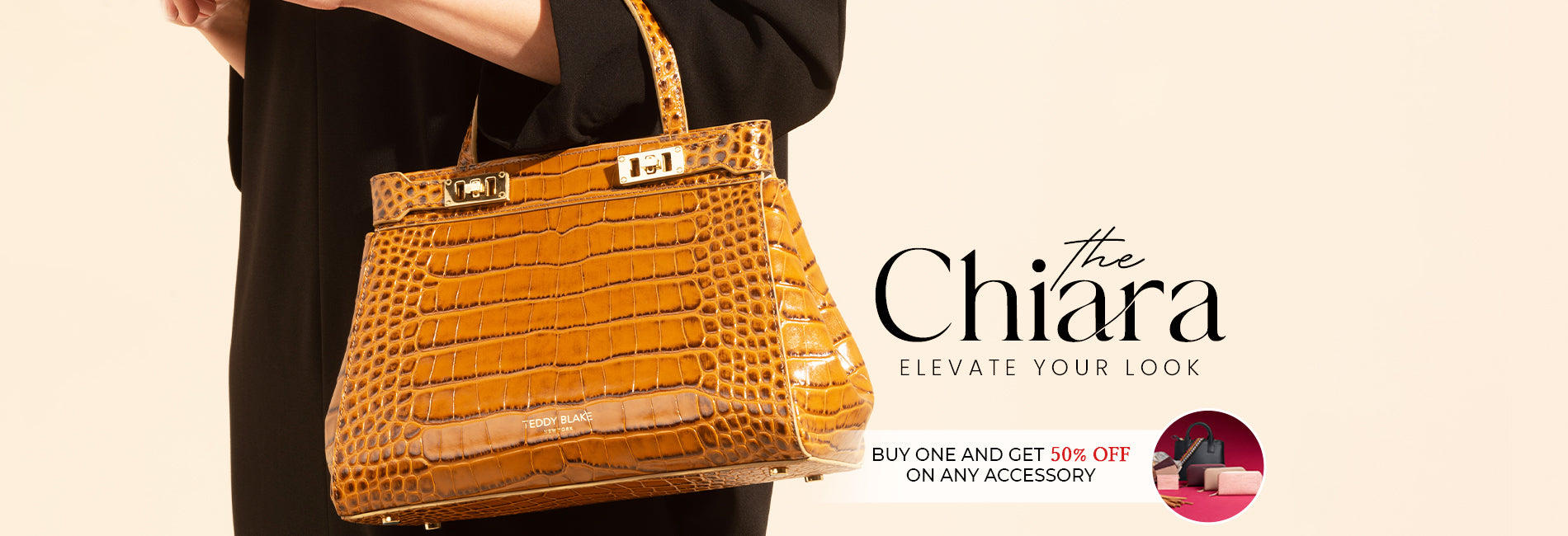 The Chiara Bag, Made in Italy, Premium Leather, Fair Prices - Teddy Blake